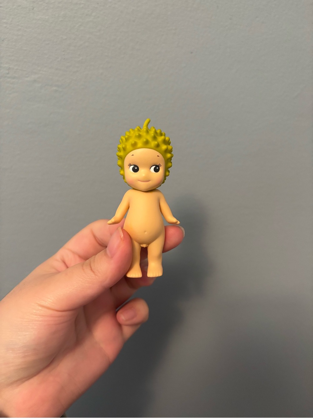 Mini Yellow-Haired Collectible Doll - Cute Pocket Figurine